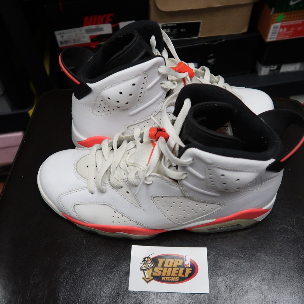 NIKE AIR JORDAN 6 RETRO size 9.5 INFRARED 2014